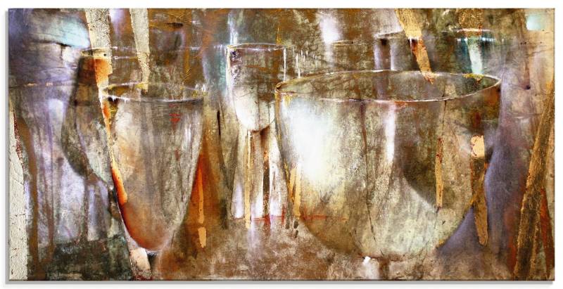Artland Glasbild »Lichtspiel«, Getränke, (1 St.), in verschiedenen Grössen von Artland