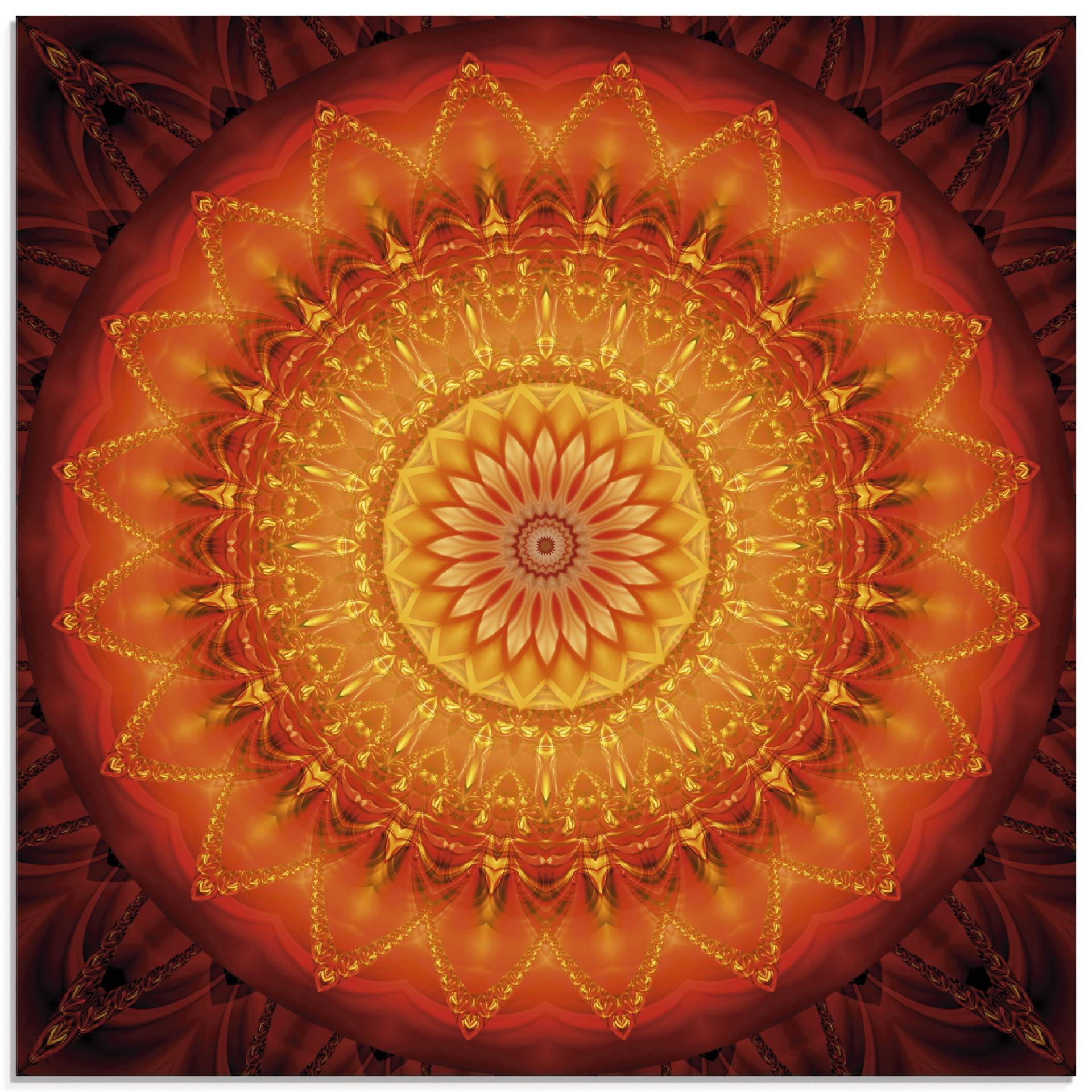 Artland Glasbild »Mandala Energie 1«, Muster, (1 St.), in verschiedenen Grössen Artland Glasbild »Mandala Energie 1«, Muster, (1 St.), in verschiedenen Grössen von Artland