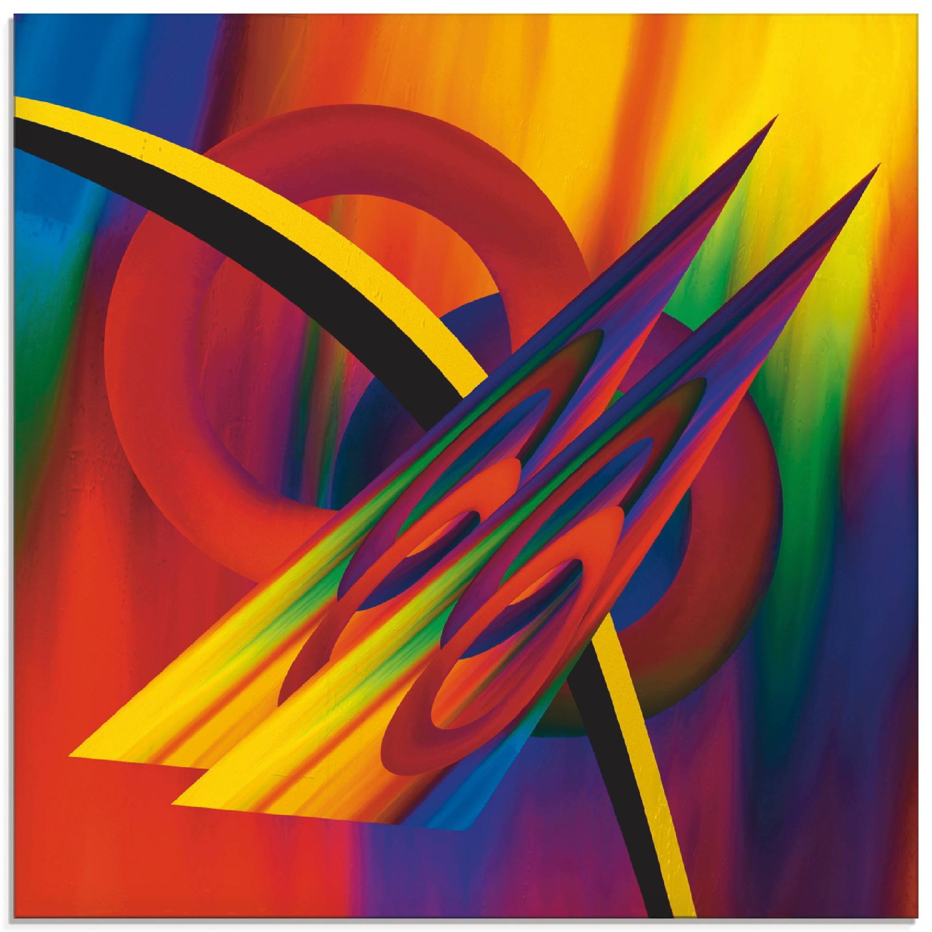 Artland Glasbild »Modern Bunt«, Muster, (1 St.), in verschiedenen Grössen Artland Glasbild »Modern Bunt«, Muster, (1 St.), in verschiedenen Grössen von Artland