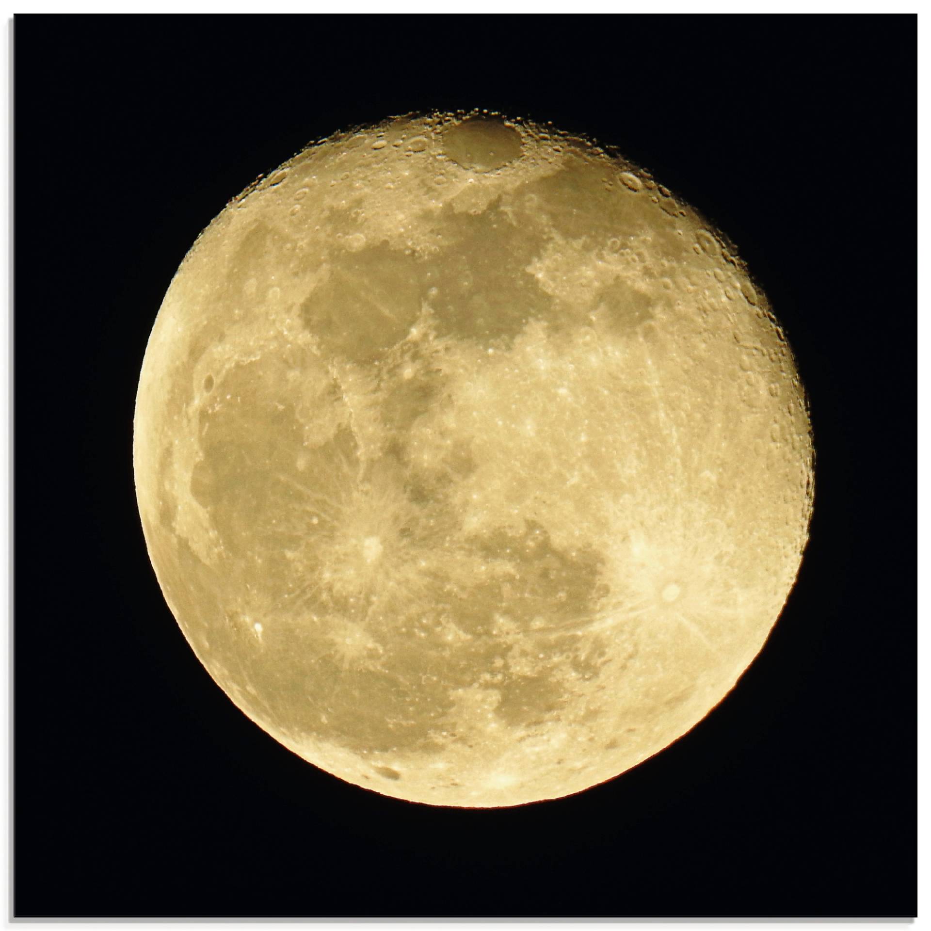 Artland Glasbild »Mond«, Weltraum, (1 St.), in verschiedenen Grössen Artland Glasbild »Mond«, Weltraum, (1 St.), in verschiedenen Grössen von Artland