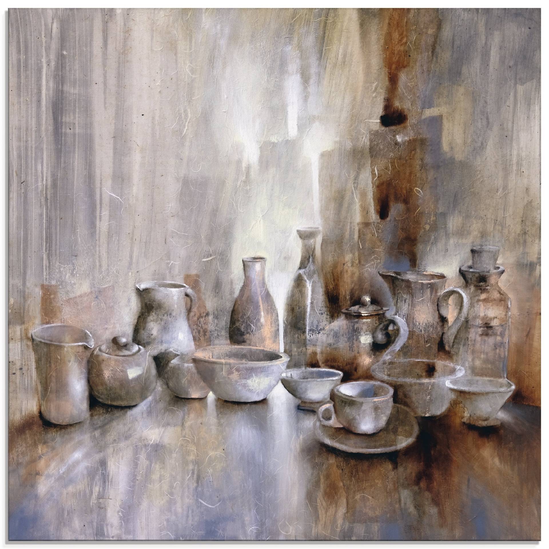 Artland Glasbild »Stillleben«, Geschirr & Besteck, (1 St.), in verschiedenen Grössen Artland Glasbild »Stillleben«, Geschirr & Besteck, (1 St.), in verschiedenen Grössen von Artland