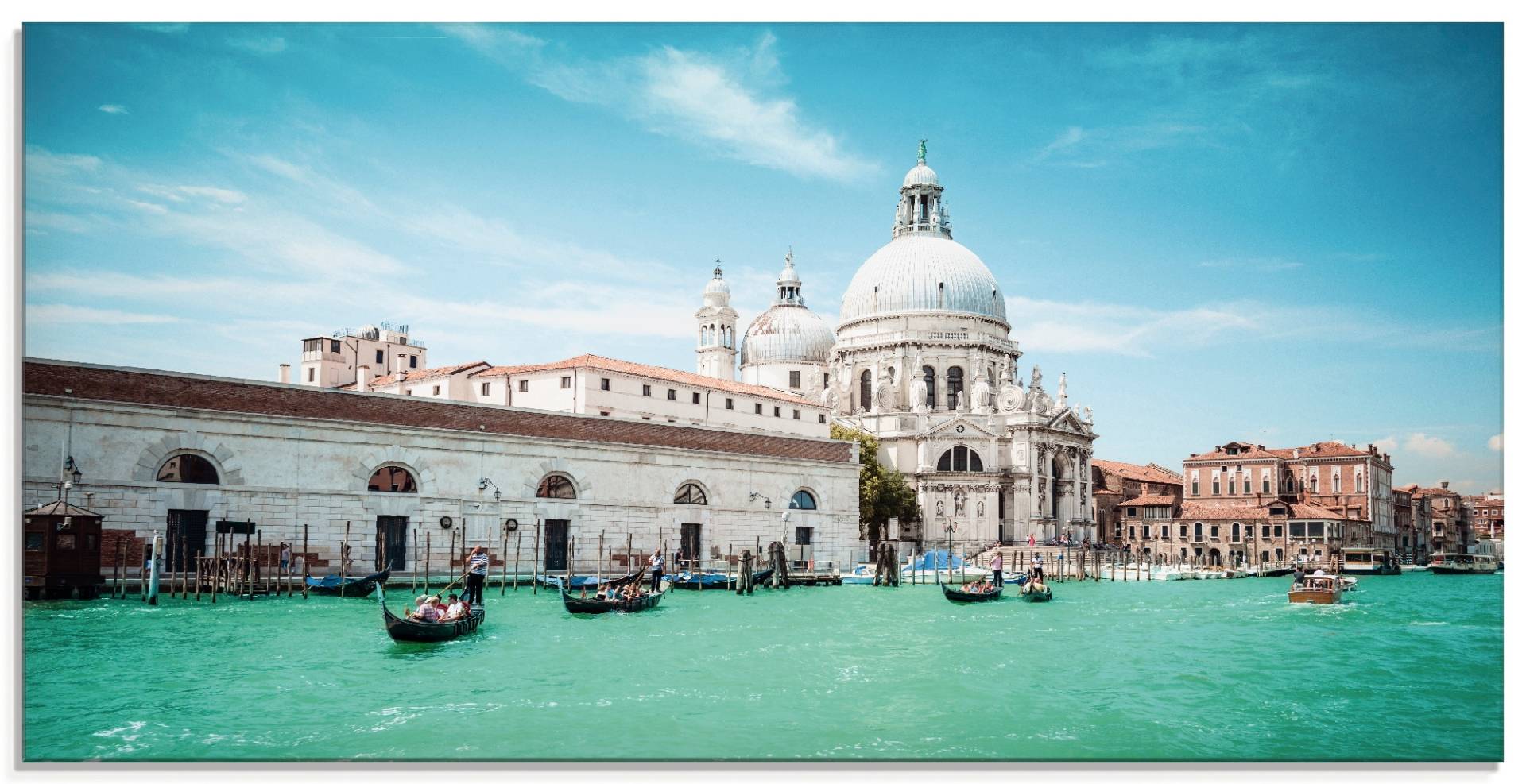 Artland Glasbild »Venedig Santa Maria della Salute I«, Italien, (1 St.) von Artland