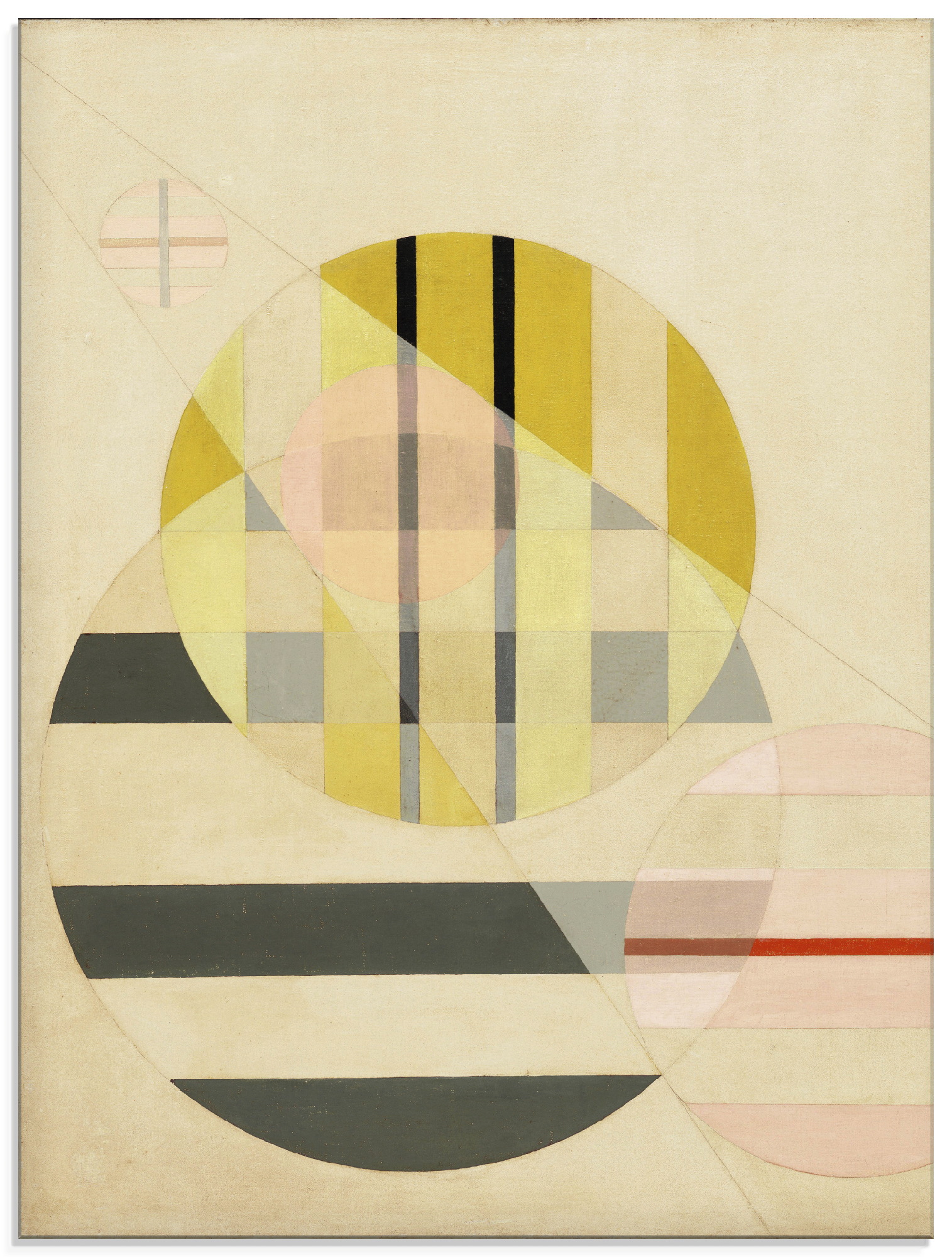 Artland Glasbild »Z II. 1925«, Muster, (1 St.), in verschiedenen Grössen von Artland