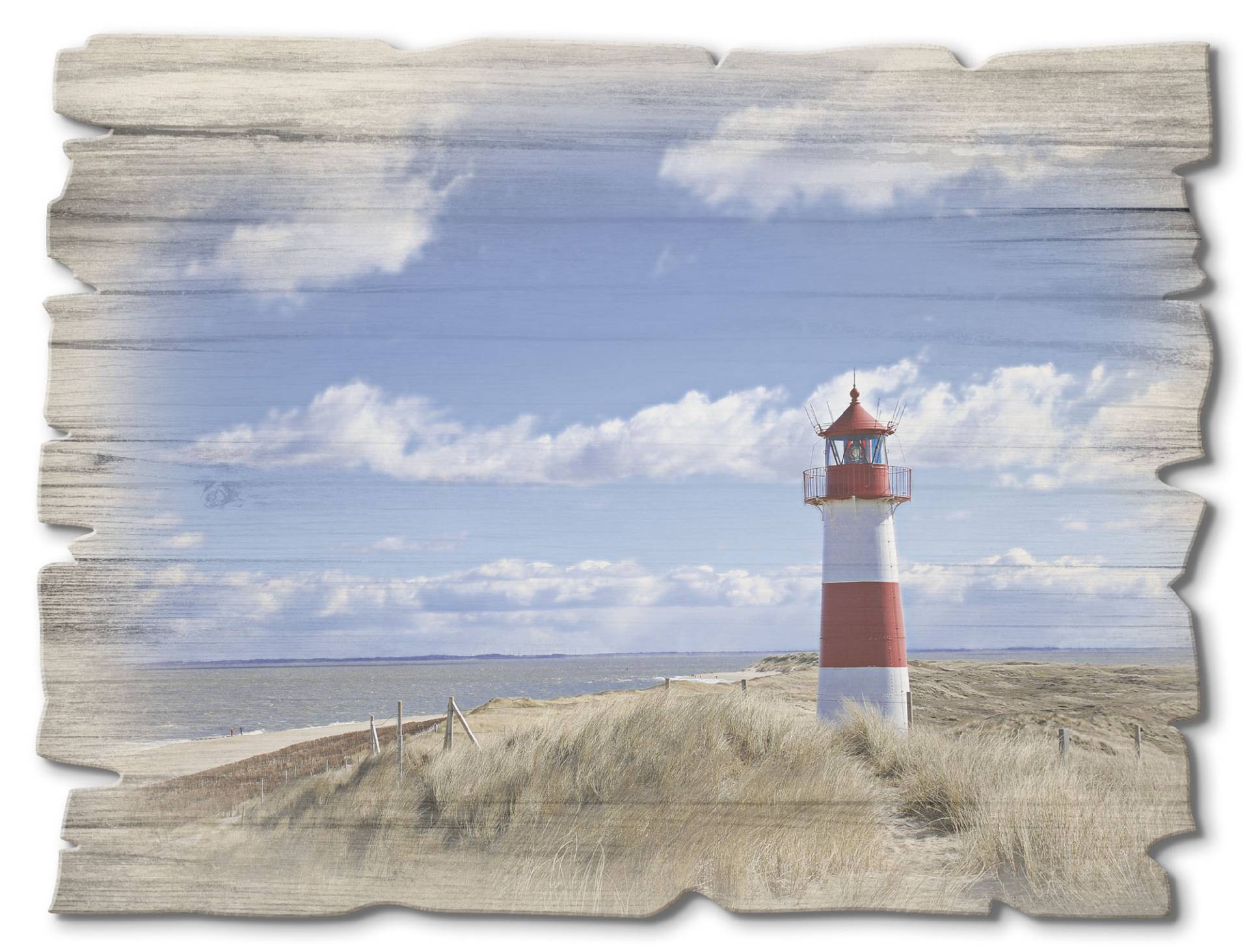 Artland Holzbild »Leuchtturm Sylt«, Gebäude, (1 St.) Artland Holzbild »Leuchtturm Sylt«, Gebäude, (1 St.) von Artland