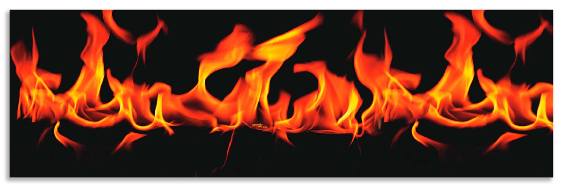 Artland Küchenrückwand »Feuer 2 - Flammen«, (1 tlg.), Alu Spritzschutz mit Klebeband, einfache Montage Artland Küchenrückwand »Feuer 2 - Flammen«, (1 tlg.), Alu Spritzschutz mit Klebeband, einfache Montage von Artland