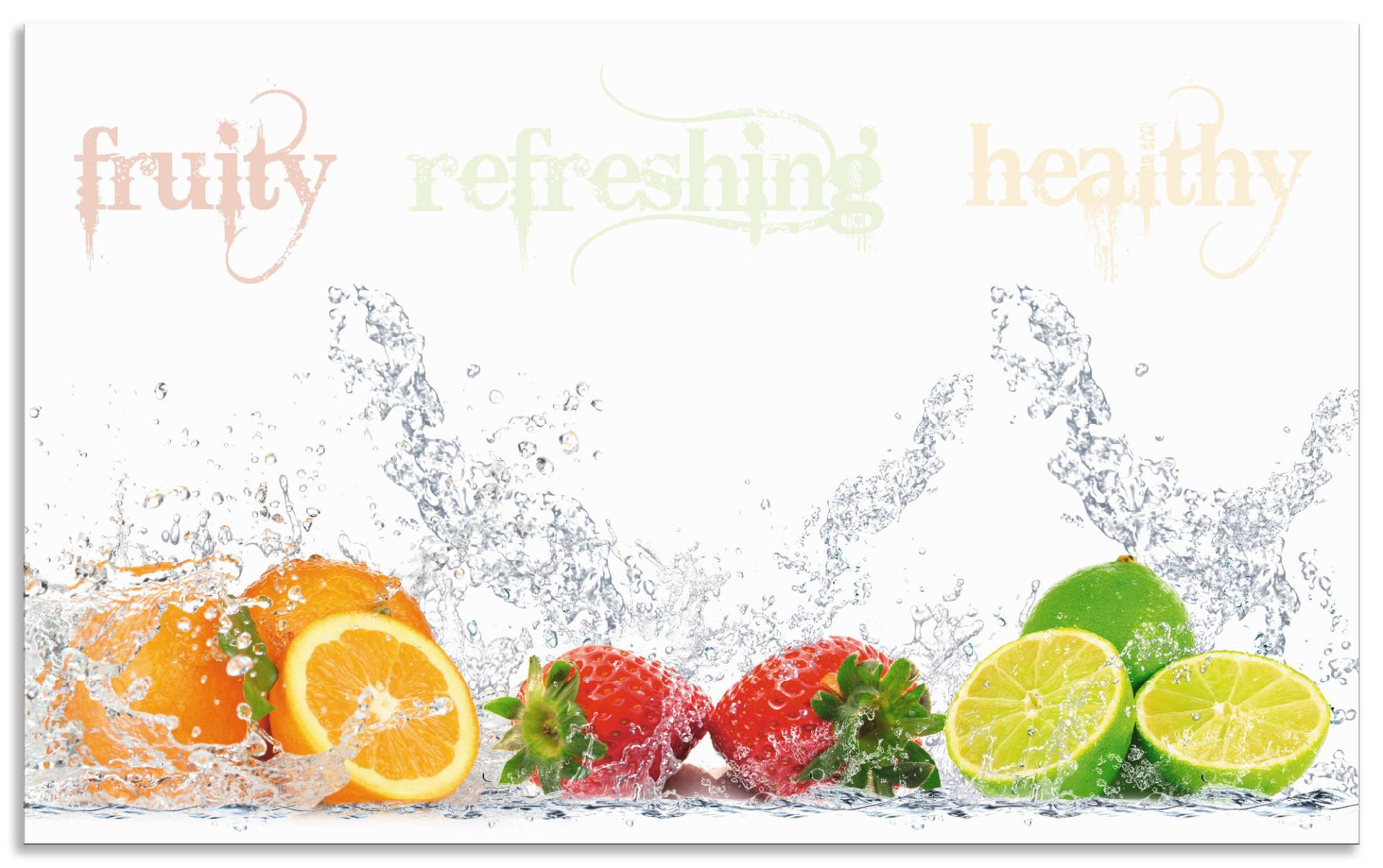 Artland Küchenrückwand »Fruchtig erfrischend gesund Fruchtmix«, (1 tlg.), Alu Spritzschutz mit Klebeband, einfache Montage Artland Küchenrückwand »Fruchtig erfrischend gesund Fruchtmix«, (1 tlg.), Alu Spritzschutz mit Klebeband, einfache Montage von Artland