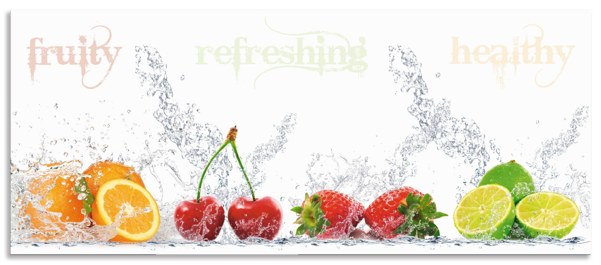 Artland Küchenrückwand »Fruchtig erfrischend gesund Fruchtmix«, (1 tlg.), Alu Spritzschutz mit Klebeband, einfache Montage Artland Küchenrückwand »Fruchtig erfrischend gesund Fruchtmix«, (1 tlg.), Alu Spritzschutz mit Klebeband, einfache Montage von Artland