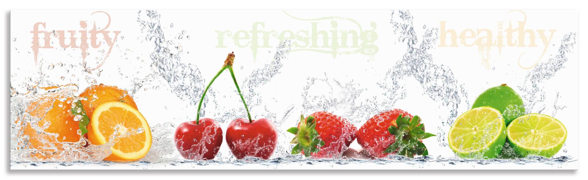 Artland Küchenrückwand »Fruchtig erfrischend gesund Fruchtmix«, (1 tlg.), Alu Spritzschutz mit Klebeband, einfache Montage Artland Küchenrückwand »Fruchtig erfrischend gesund Fruchtmix«, (1 tlg.), Alu Spritzschutz mit Klebeband, einfache Montage von Artland