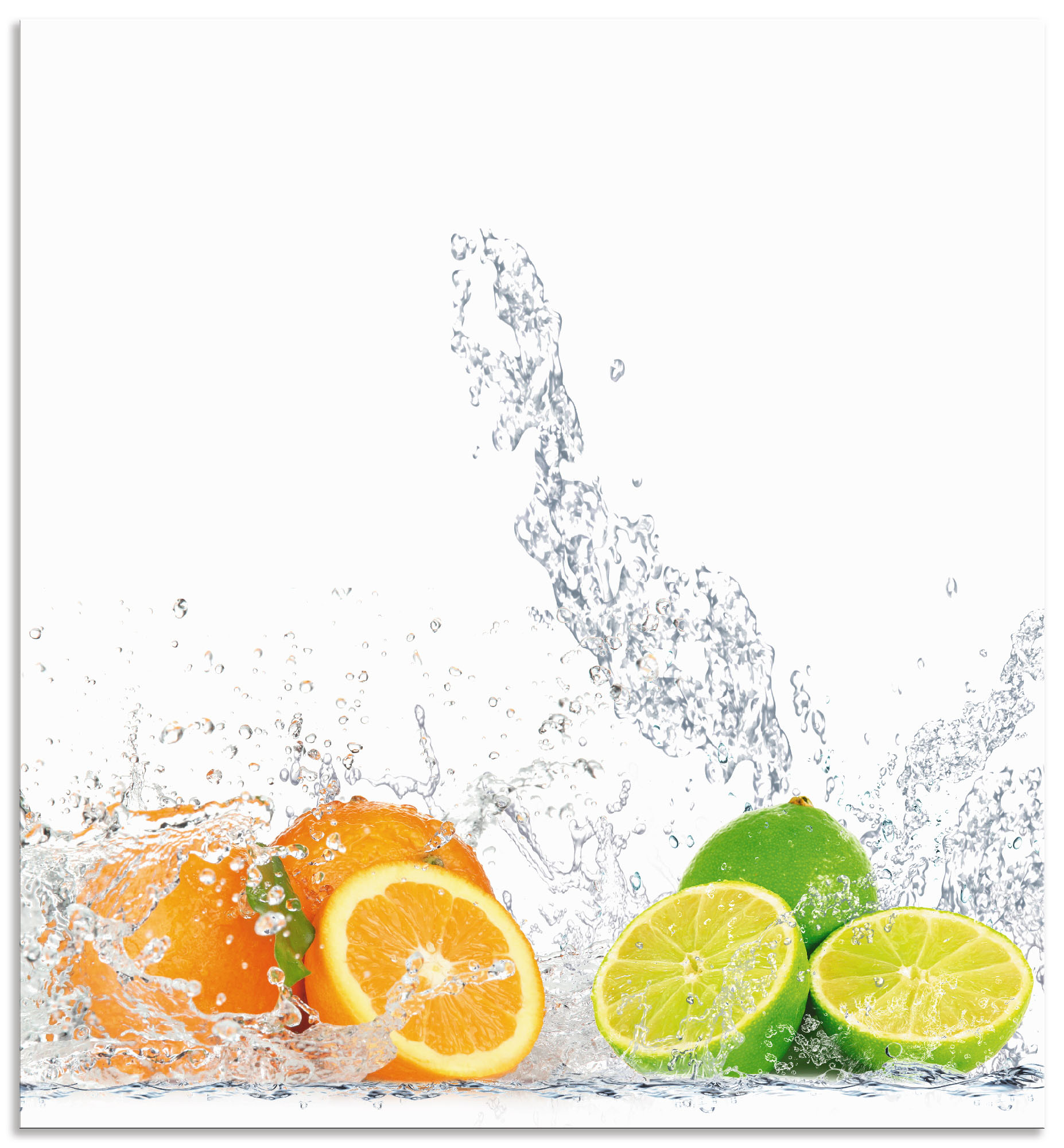 Artland Küchenrückwand »Fruchtig erfrischend gesund Fruchtmix«, (1 tlg.), Alu Spritzschutz mit Klebeband, einfache Montage von Artland