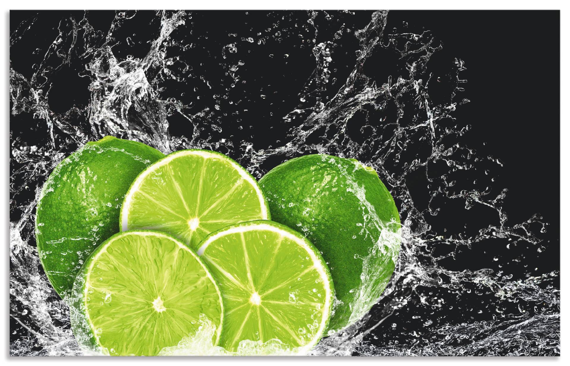 Artland Küchenrückwand »Limone mit Spritzwasser«, (1 tlg.) von Artland