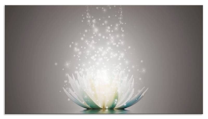 Artland Küchenrückwand »Magie der Lotus-Blume«, (1 tlg.), Alu Spritzschutz mit Klebeband, einfache Montage von Artland