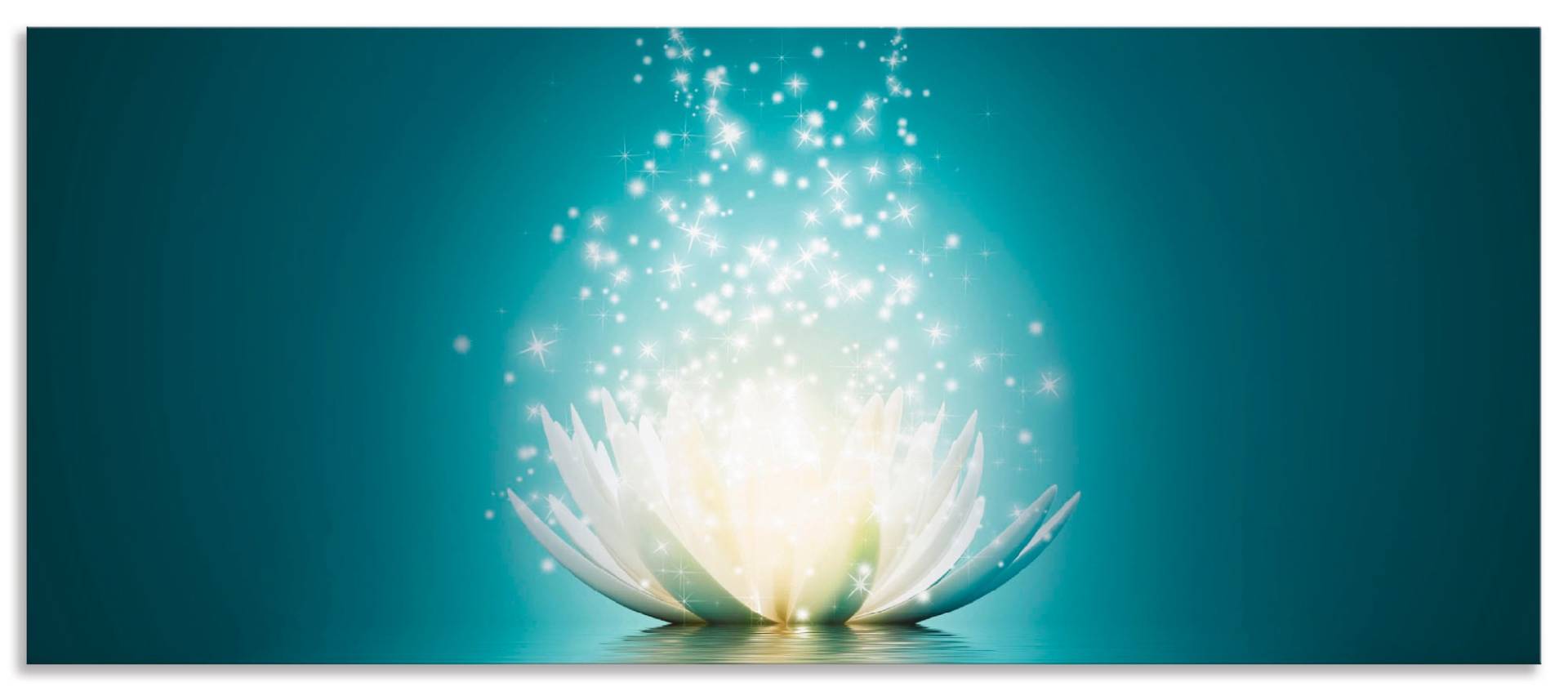 Artland Küchenrückwand »Magie der Lotus-Blume«, (1 tlg.), Alu Spritzschutz mit Klebeband, einfache Montage Artland Küchenrückwand »Magie der Lotus-Blume«, (1 tlg.), Alu Spritzschutz mit Klebeband, einfache Montage von Artland