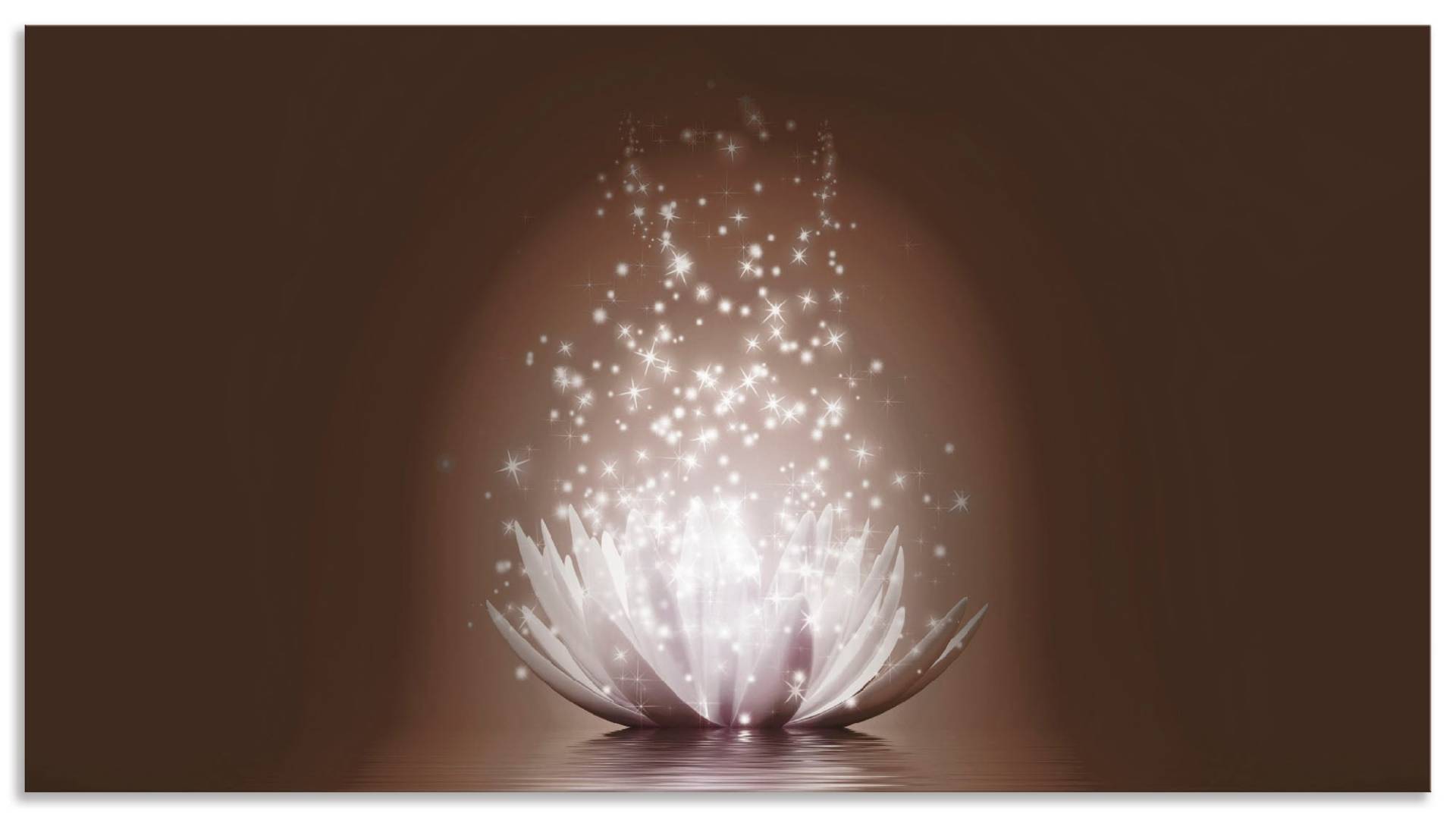 Artland Küchenrückwand »Magie der Lotus-Blume«, (1 tlg.), Alu Spritzschutz mit Klebeband, einfache Montage Artland Küchenrückwand »Magie der Lotus-Blume«, (1 tlg.), Alu Spritzschutz mit Klebeband, einfache Montage von Artland