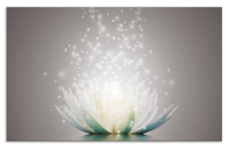 Artland Küchenrückwand »Magie der Lotus-Blume«, (1 tlg.), Alu Spritzschutz mit Klebeband, einfache Montage von Artland
