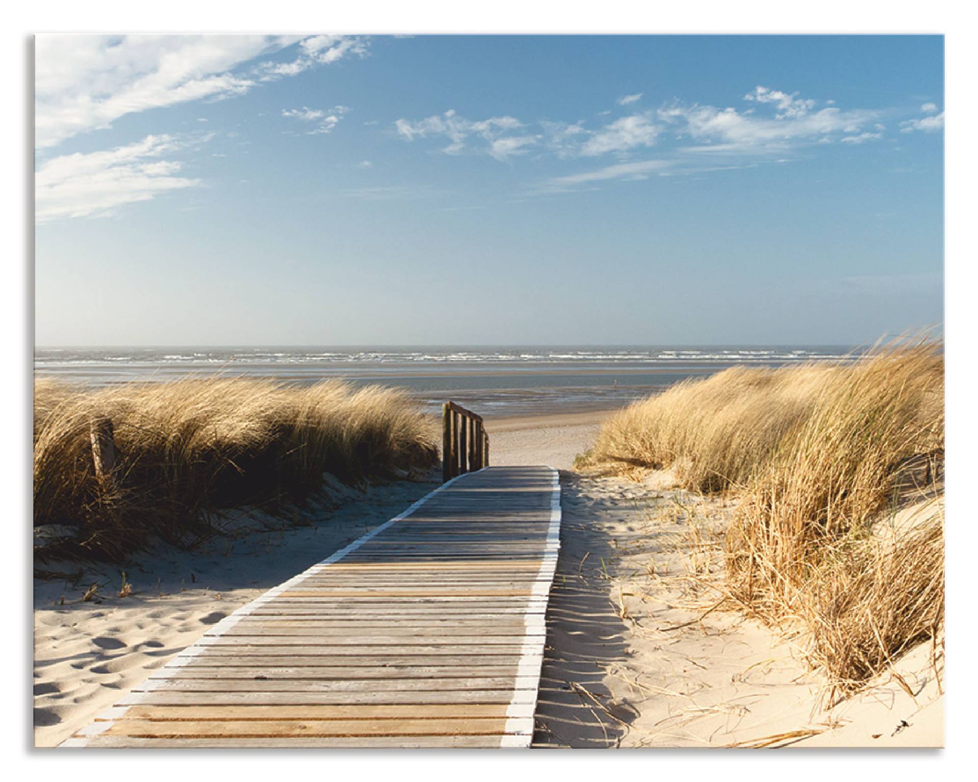 Artland Küchenrückwand »Nordseestrand auf Langeoog - Steg«, (1 tlg.), Alu Spritzschutz mit Klebeband, einfache Montage Artland Küchenrückwand »Nordseestrand auf Langeoog - Steg«, (1 tlg.), Alu Spritzschutz mit Klebeband, einfache Montage von Artland
