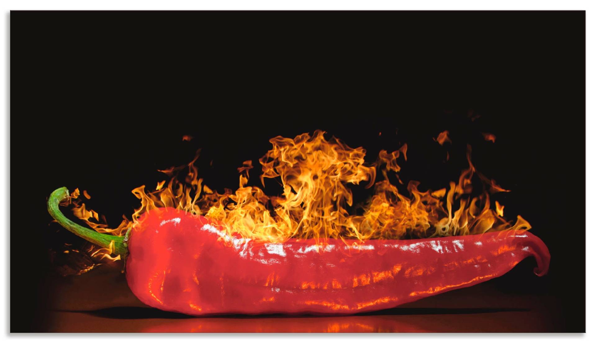 Artland Küchenrückwand »Roter scharfer Chilipfeffer«, (1 tlg.) von Artland
