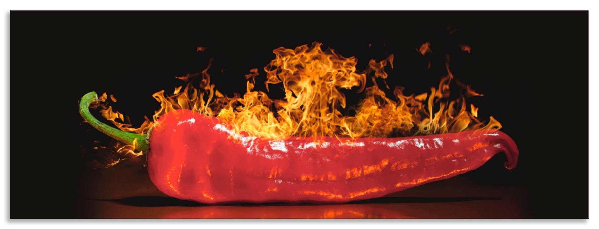 Artland Küchenrückwand »Roter scharfer Chilipfeffer«, (1 tlg.) von Artland