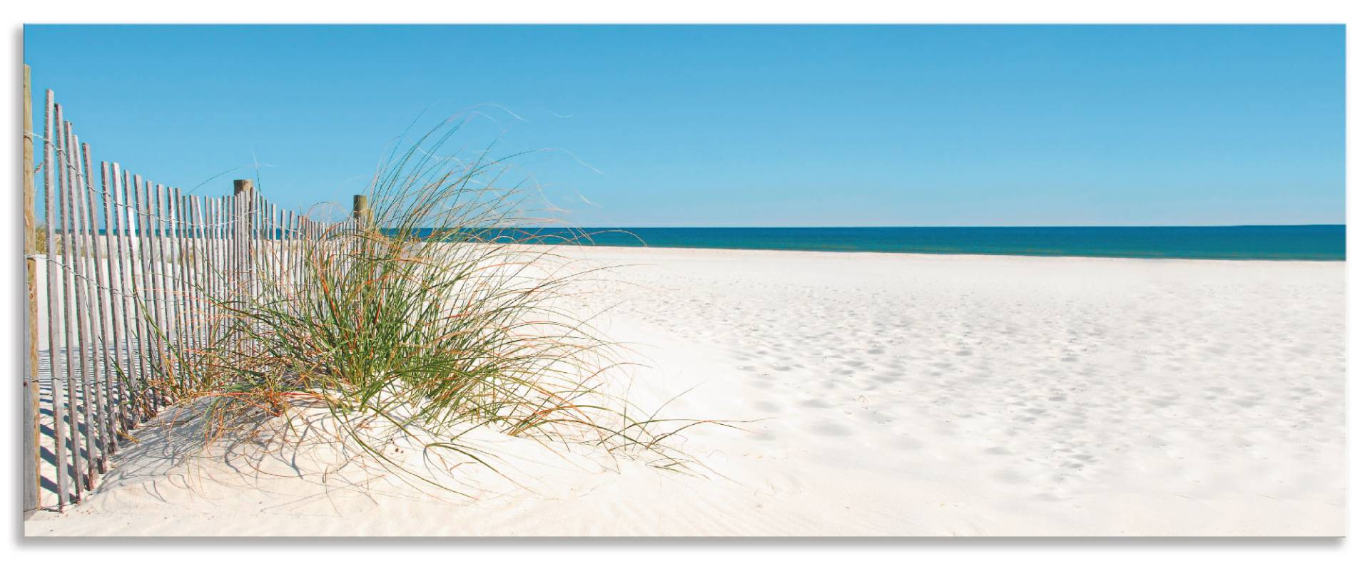 Artland Küchenrückwand »Schöne Sanddüne mit Gräsern und Zaun«, (1 tlg.), Alu Spritzschutz mit Klebeband, einfache Montage Artland Küchenrückwand »Schöne Sanddüne mit Gräsern und Zaun«, (1 tlg.), Alu Spritzschutz mit Klebeband, einfache Montage von Artland