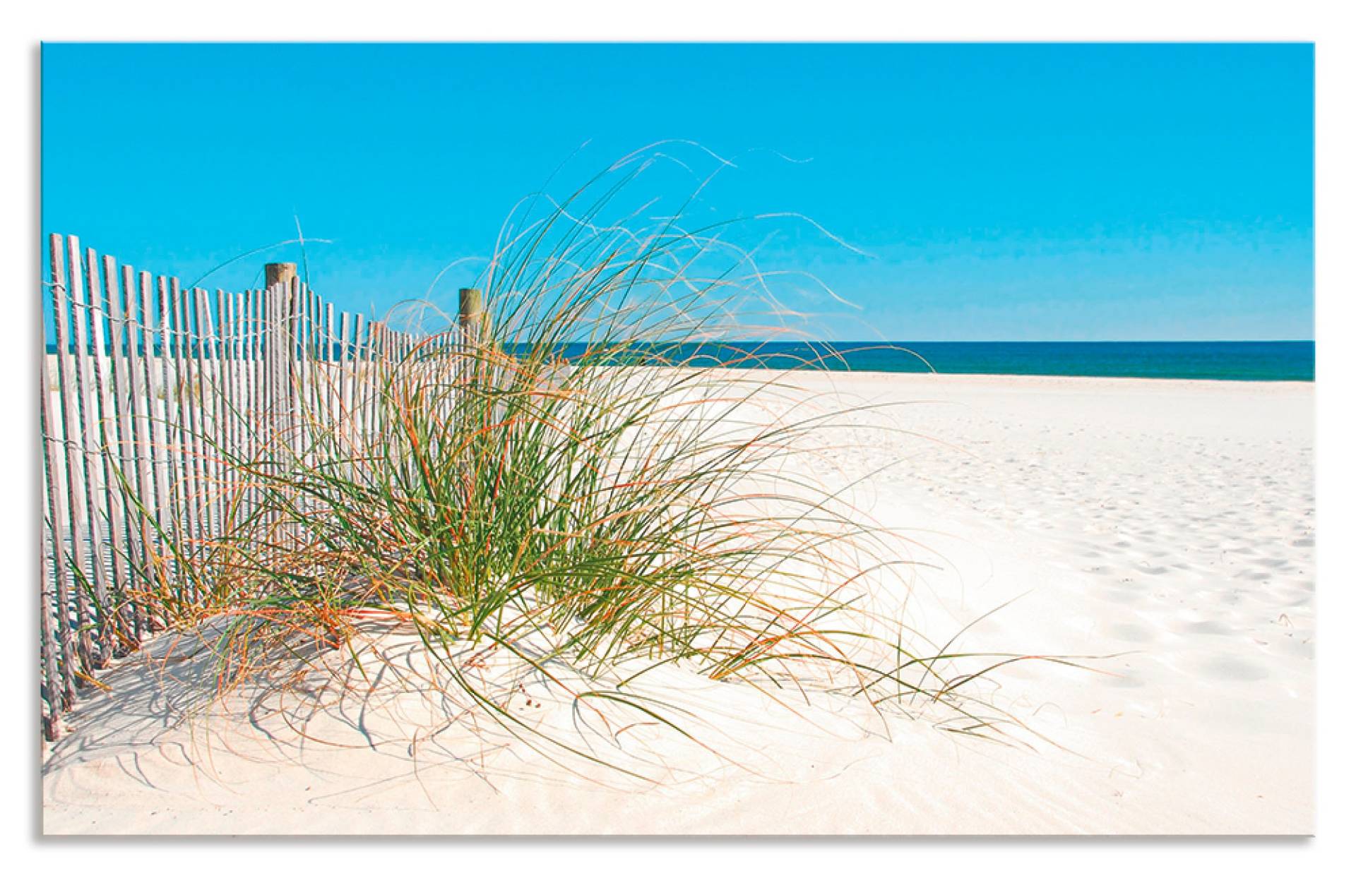 Artland Küchenrückwand »Schöne Sanddüne mit Gräsern und Zaun«, (1 tlg.), Alu Spritzschutz mit Klebeband, einfache Montage Artland Küchenrückwand »Schöne Sanddüne mit Gräsern und Zaun«, (1 tlg.), Alu Spritzschutz mit Klebeband, einfache Montage von Artland