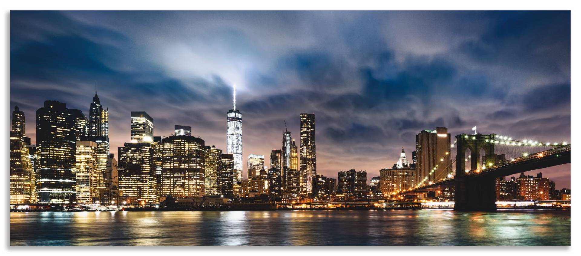 Artland Küchenrückwand »Sonnenaufgang über Manhattan«, (1 tlg.), Alu Spritzschutz mit Klebeband, einfache Montage Artland Küchenrückwand »Sonnenaufgang über Manhattan«, (1 tlg.), Alu Spritzschutz mit Klebeband, einfache Montage von Artland