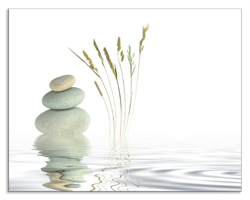 Artland Küchenrückwand »Zen Friede«, (1 tlg.), Alu Spritzschutz mit Klebeband, einfache Montage von Artland