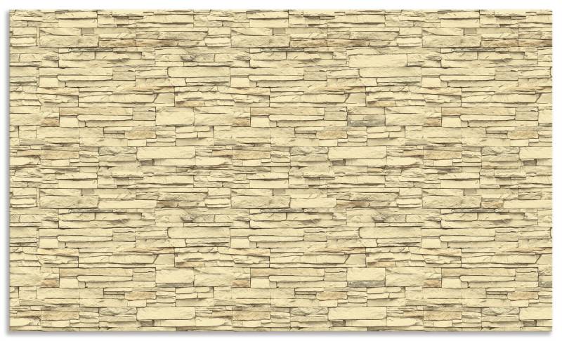 Artland Küchenrückwand »Ziegelmauer«, (1 tlg.), Alu Spritzschutz mit Klebeband, einfache Montage von Artland