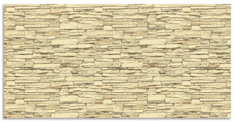 Artland Küchenrückwand »Ziegelmauer«, (1 tlg.), Alu Spritzschutz mit Klebeband, einfache Montage von Artland