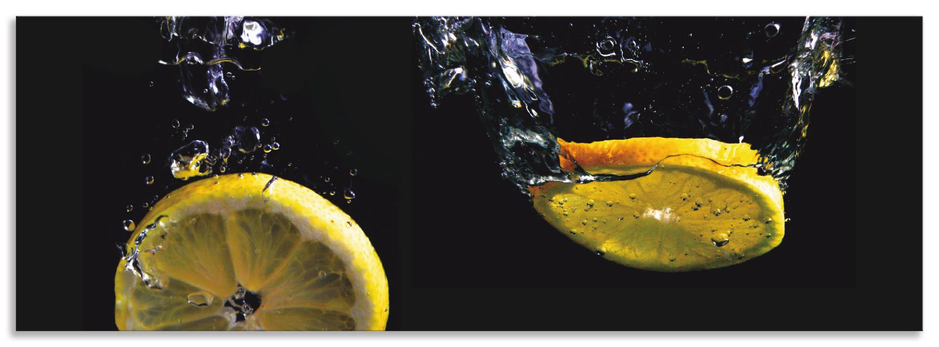 Artland Küchenrückwand »Zitronen«, (1 tlg.), Alu Spritzschutz mit Klebeband, einfache Montage von Artland