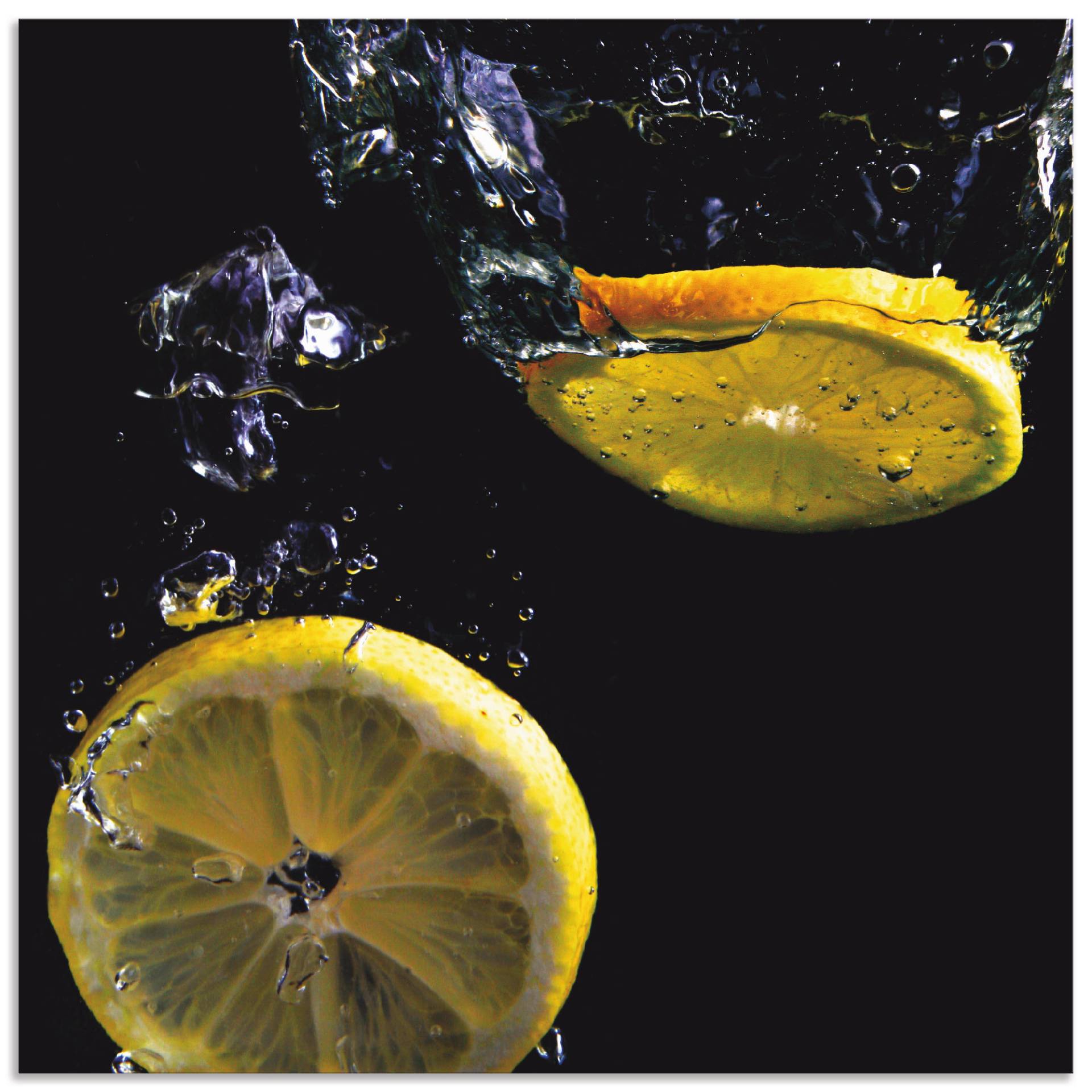Artland Küchenrückwand »Zitronen«, (1 tlg.), Alu Spritzschutz mit Klebeband, einfache Montage von Artland