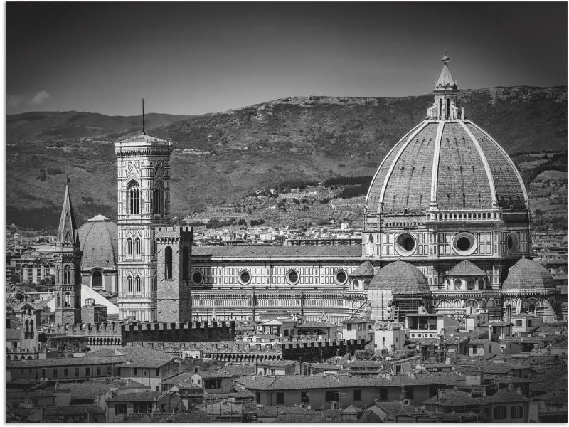 Artland Leinwandbild »Florenz Piazzale Michelangelo«, Italien, (1 St.), auf Keilrahmen gespannt von Artland
