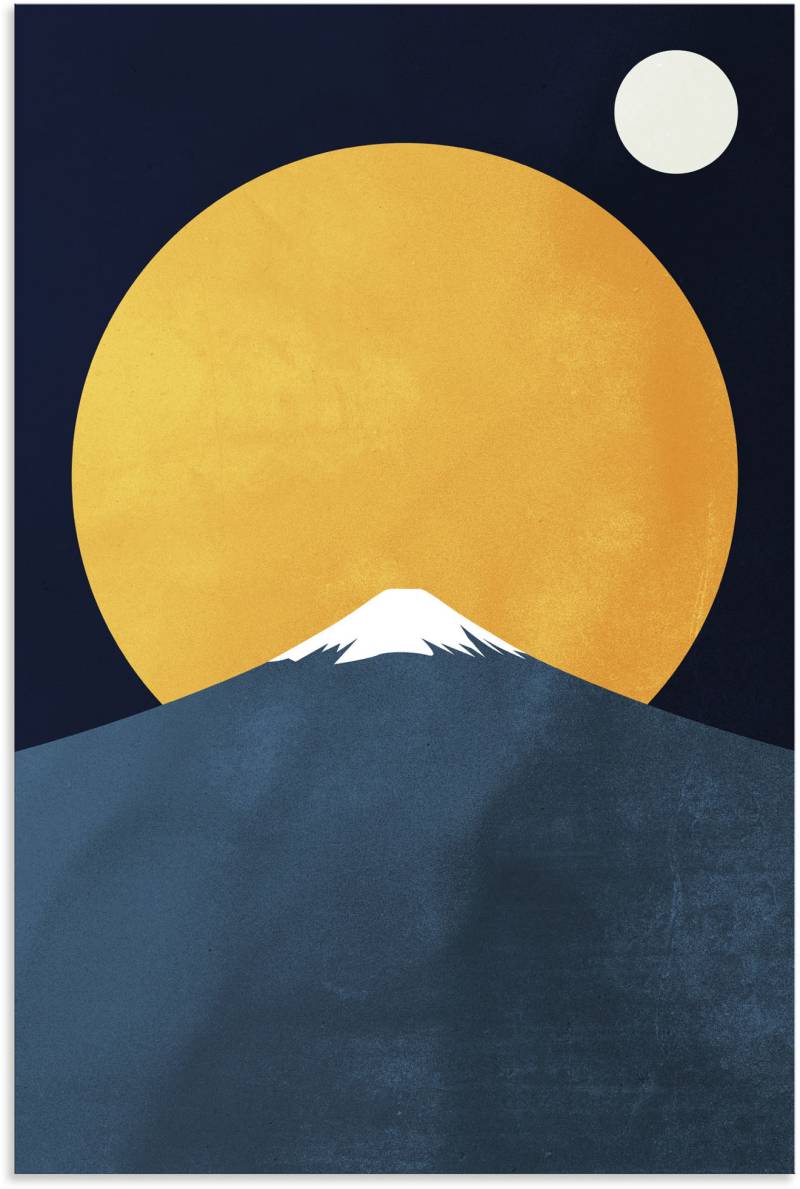 Artland Leinwandbild »Himalaya bei Nacht«, Berge & Alpenbilder, (1 St.), auf Keilrahmen gespannt von Artland