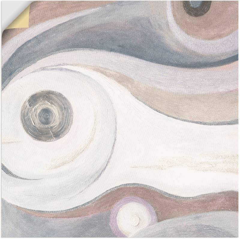 Artland Leinwandbild »Sand-Pastell II - Abstrakt«, Muster, (1 St.), auf Keilrahmen gespannt von Artland