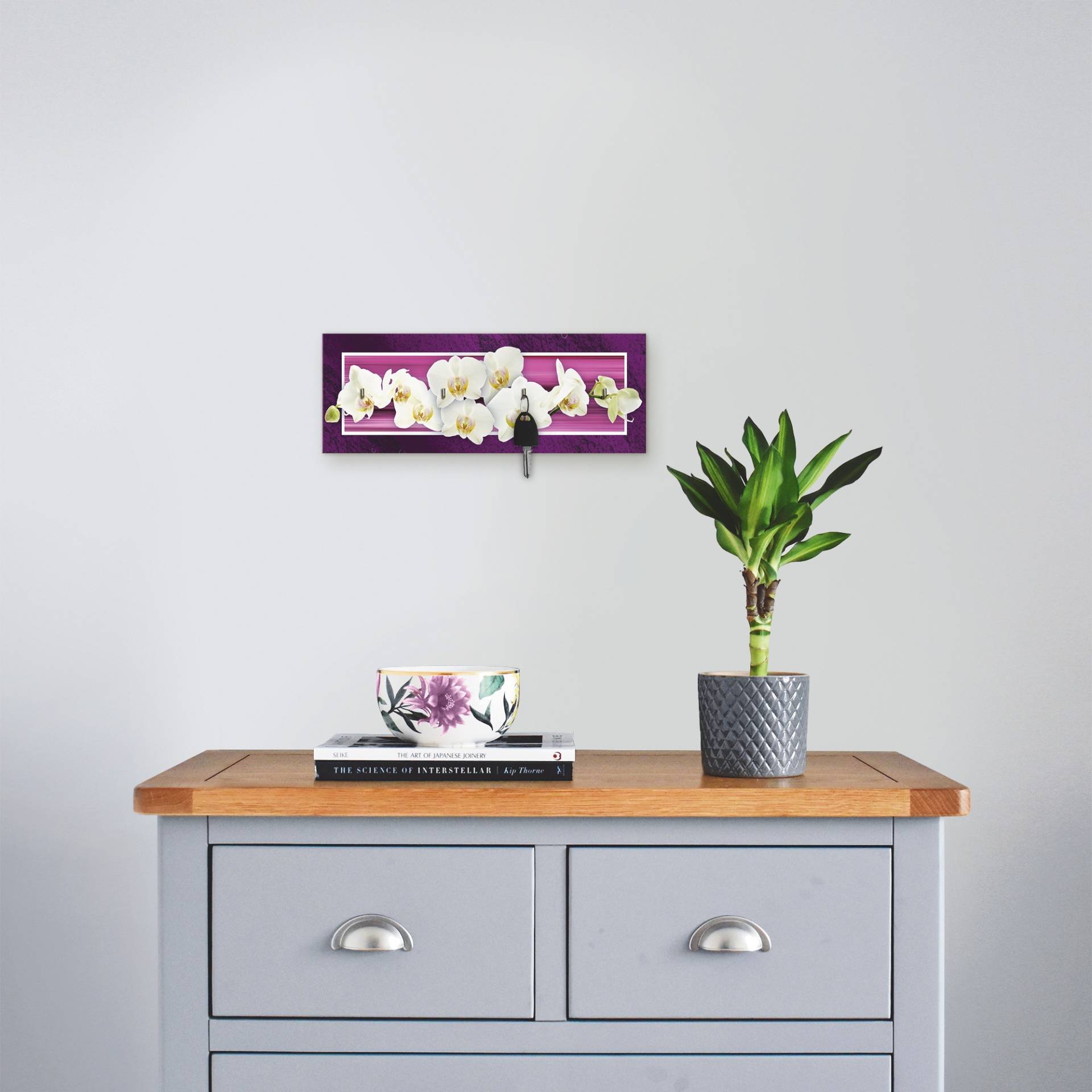 Artland Hakenleiste »Orchideen«, MDF Artland Hakenleiste »Orchideen«, MDF von Artland