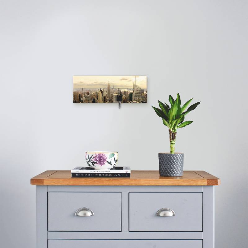 Artland Hakenleiste »Skyline Manhattan - New York«, MDF von Artland