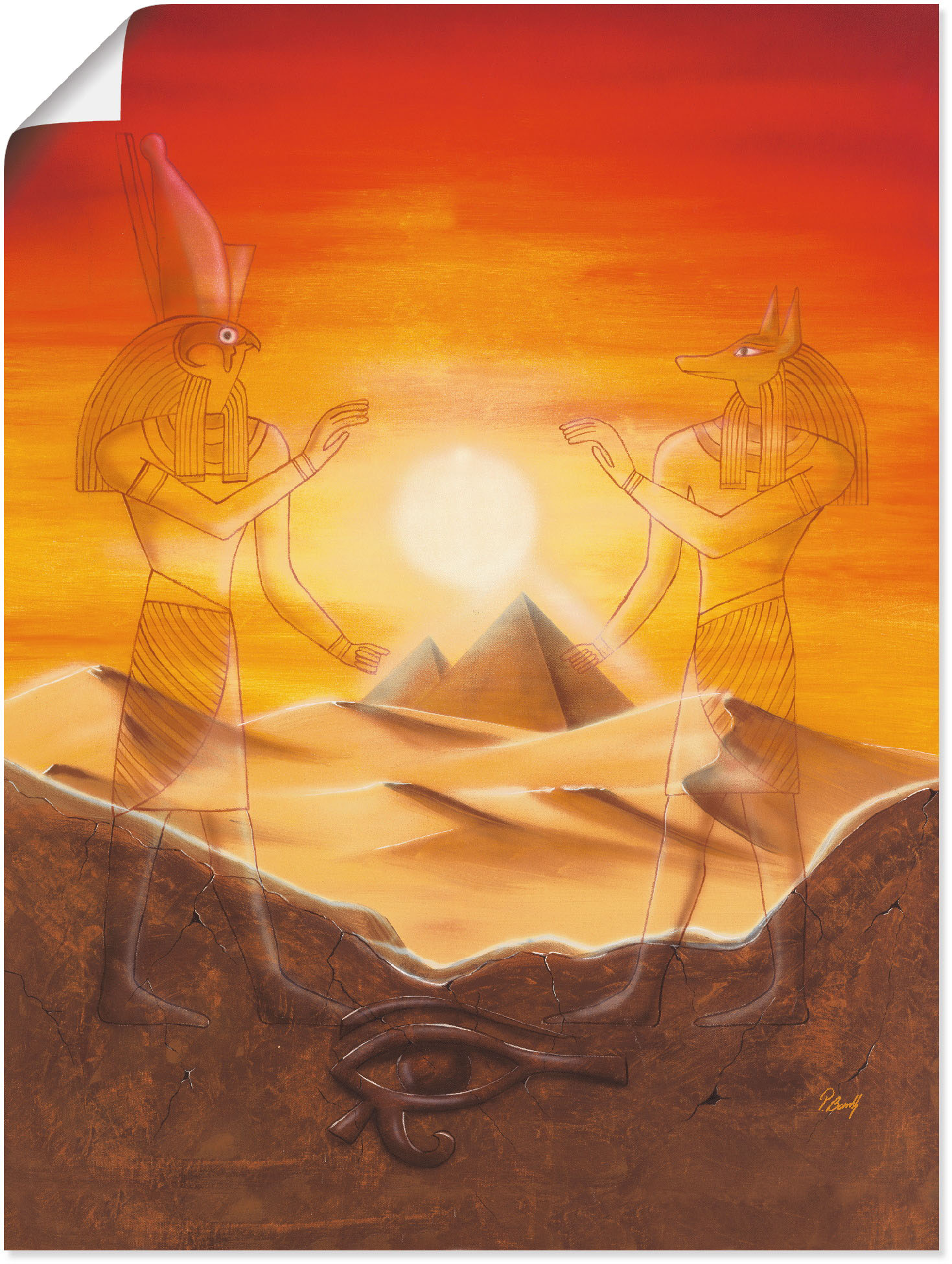 Artland Wandbild »Ägypten«, Afrika, (1 St.), als Alubild, Outdoorbild, Leinwandbild, Poster, Wandaufkleber Artland Wandbild »Ägypten«, Afrika, (1 St.), als Alubild, Outdoorbild, Leinwandbild, Poster, Wandaufkleber von Artland