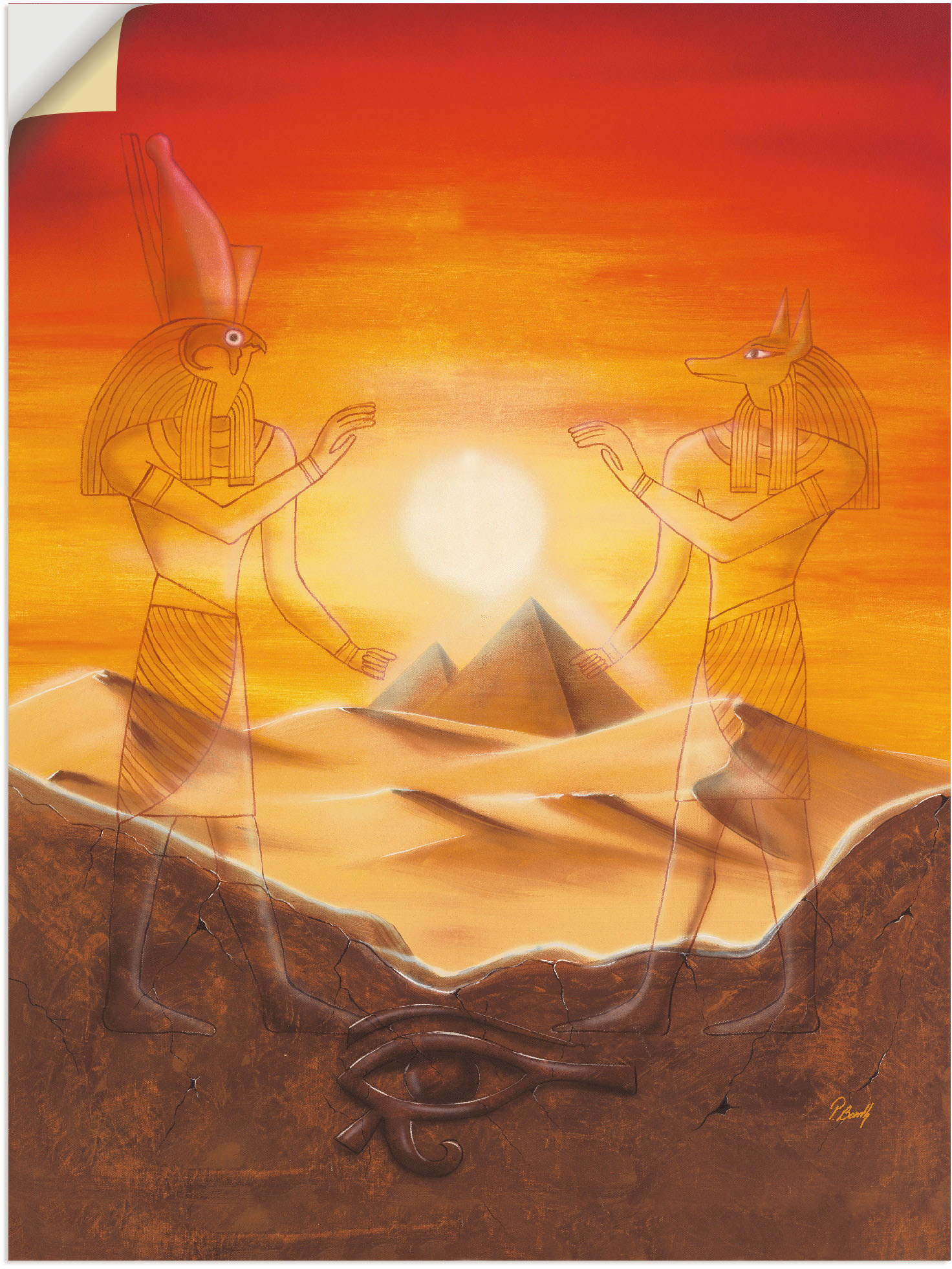 Artland Wandbild »Ägypten«, Afrika, (1 St.), als Alubild, Outdoorbild, Leinwandbild, Poster, Wandaufkleber Artland Wandbild »Ägypten«, Afrika, (1 St.), als Alubild, Outdoorbild, Leinwandbild, Poster, Wandaufkleber von Artland