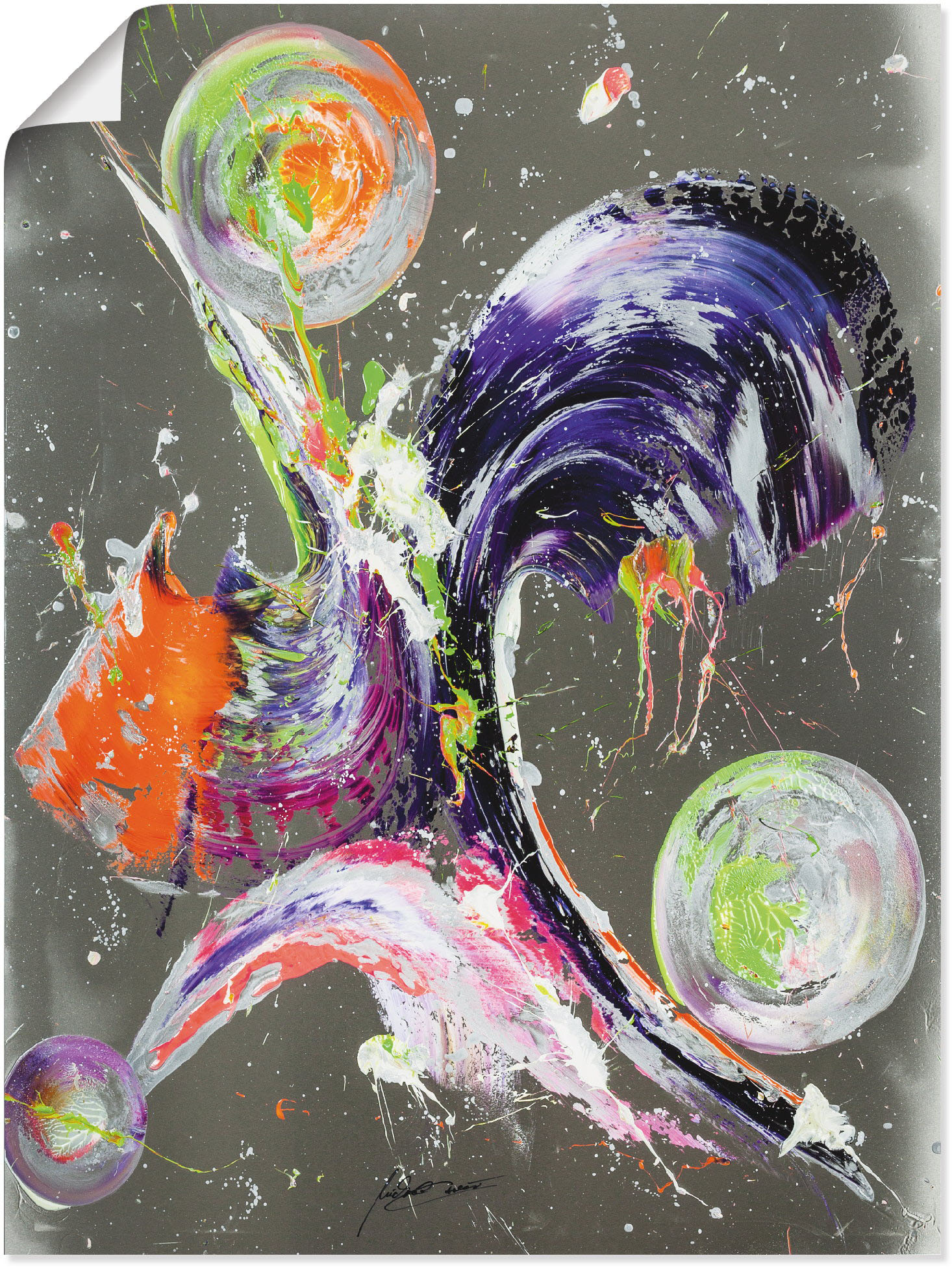 Artland Wandbild »Abstraktion XXI«, Muster, (1 St.), als Leinwandbild, Poster in verschied. Grössen Artland Wandbild »Abstraktion XXI«, Muster, (1 St.), als Leinwandbild, Poster in verschied. Grössen von Artland