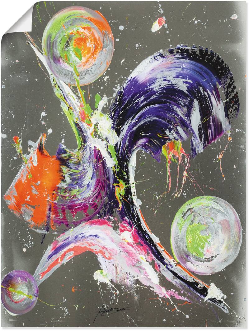 Artland Wandbild »Abstraktion XXI«, Muster, (1 St.), als Leinwandbild, Poster in verschied. Grössen von Artland