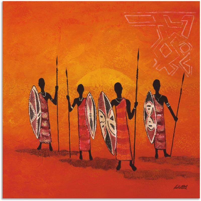 Artland Wandbild »Afrikanische Männer«, Mann, (1 St.), als Alubild, Outdoorbild, Poster in verschied. Grössen von Artland