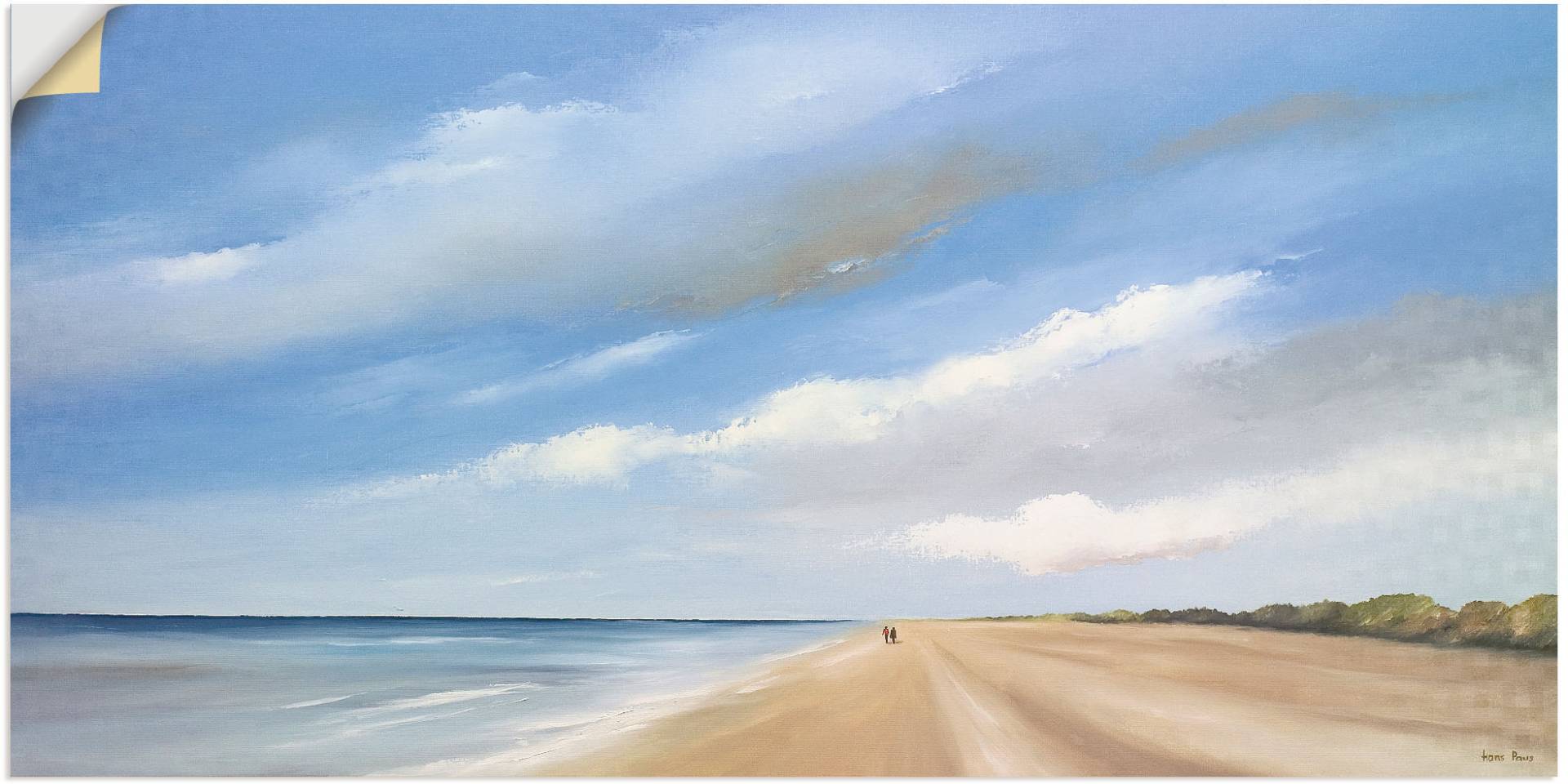 Artland Wandbild »Am Strand entlang III«, Strand, (1 St.), als Leinwandbild, Wandaufkleber in verschied. Grössen Artland Wandbild »Am Strand entlang III«, Strand, (1 St.), als Leinwandbild, Wandaufkleber in verschied. Grössen von Artland