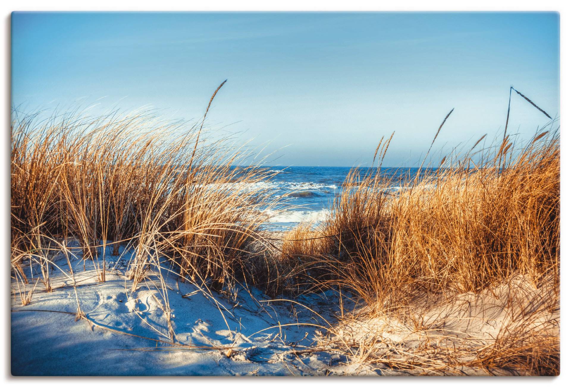 Artland Wandbild »Am Strand«, Strand, (1 St.) von Artland