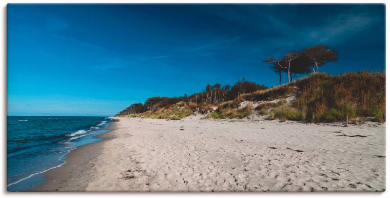 Artland Wandbild »Am Weststrand- Ostsee - Darss«, Strand, (1 St.) von Artland