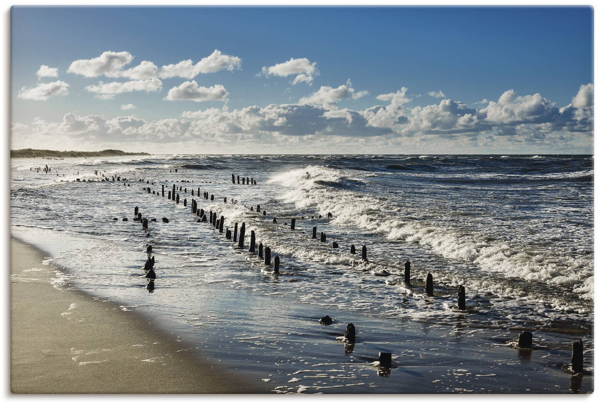 Artland Wandbild »An der Küste der Ostsee«, Küste, (1 St.) von Artland