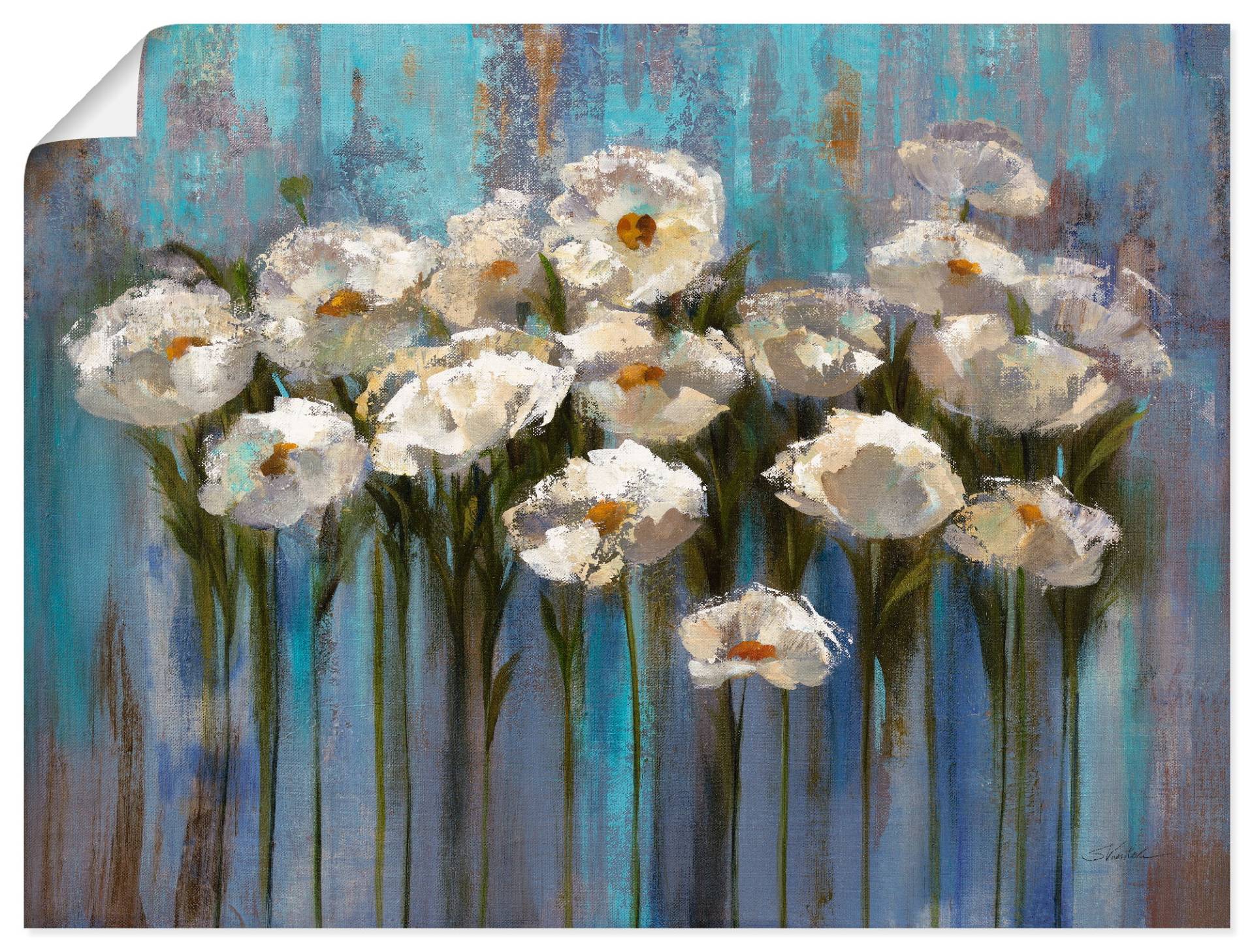 Artland Wandbild »Anemonen am See«, Blumen, (1 St.) von Artland