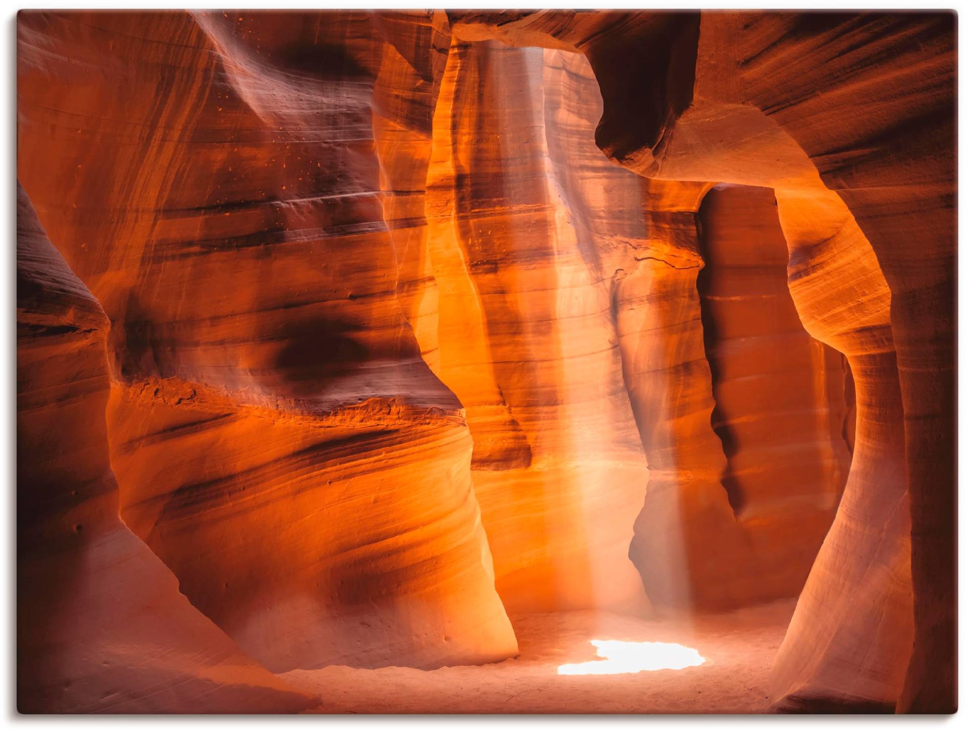 Artland Leinwandbild »Antelope Canyon Lichtsäule II«, Amerika, (1 St.) von Artland