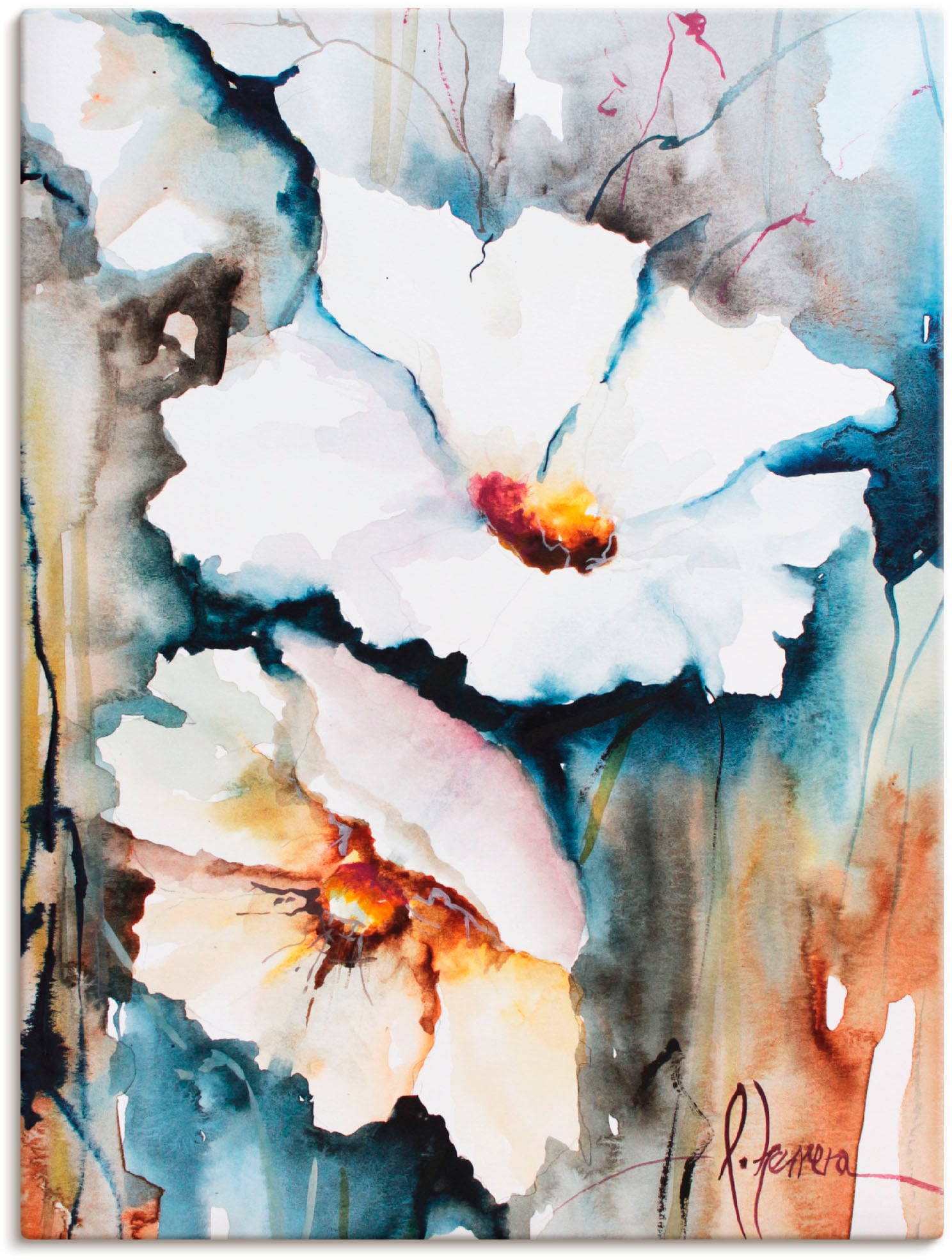 Artland Wandbild »Aquasblüten II«, Blumen, (1 St.), als Alubild, Outdoorbild, Leinwandbild, Poster in verschied. Grössen Artland Wandbild »Aquasblüten II«, Blumen, (1 St.), als Alubild, Outdoorbild, Leinwandbild, Poster in verschied. Grössen von Artland