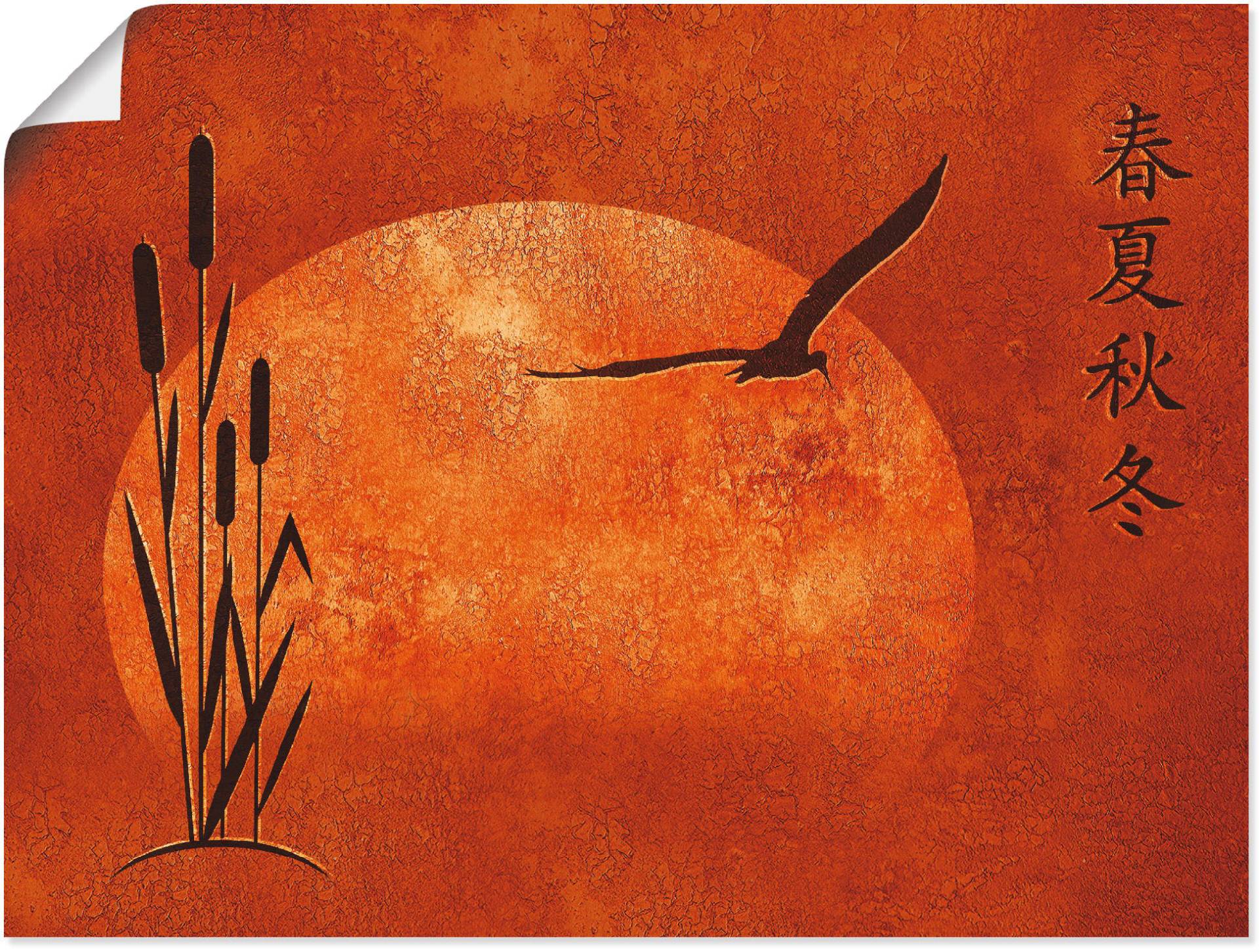 Artland Wandbild »Asiatische Jahreszeiten«, Zen, (1 St.) von Artland