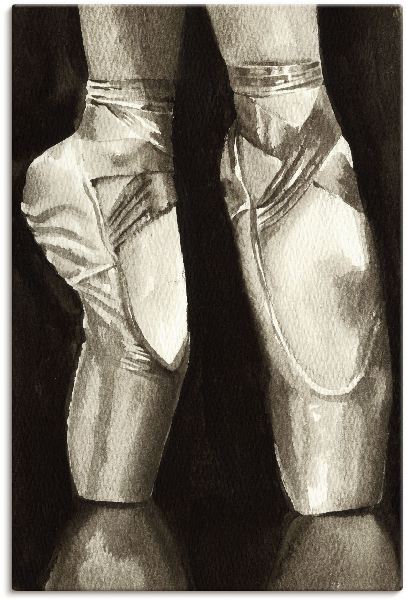 Artland Wandbild »Balletschuhe II«, Sport, (1 St.) von Artland