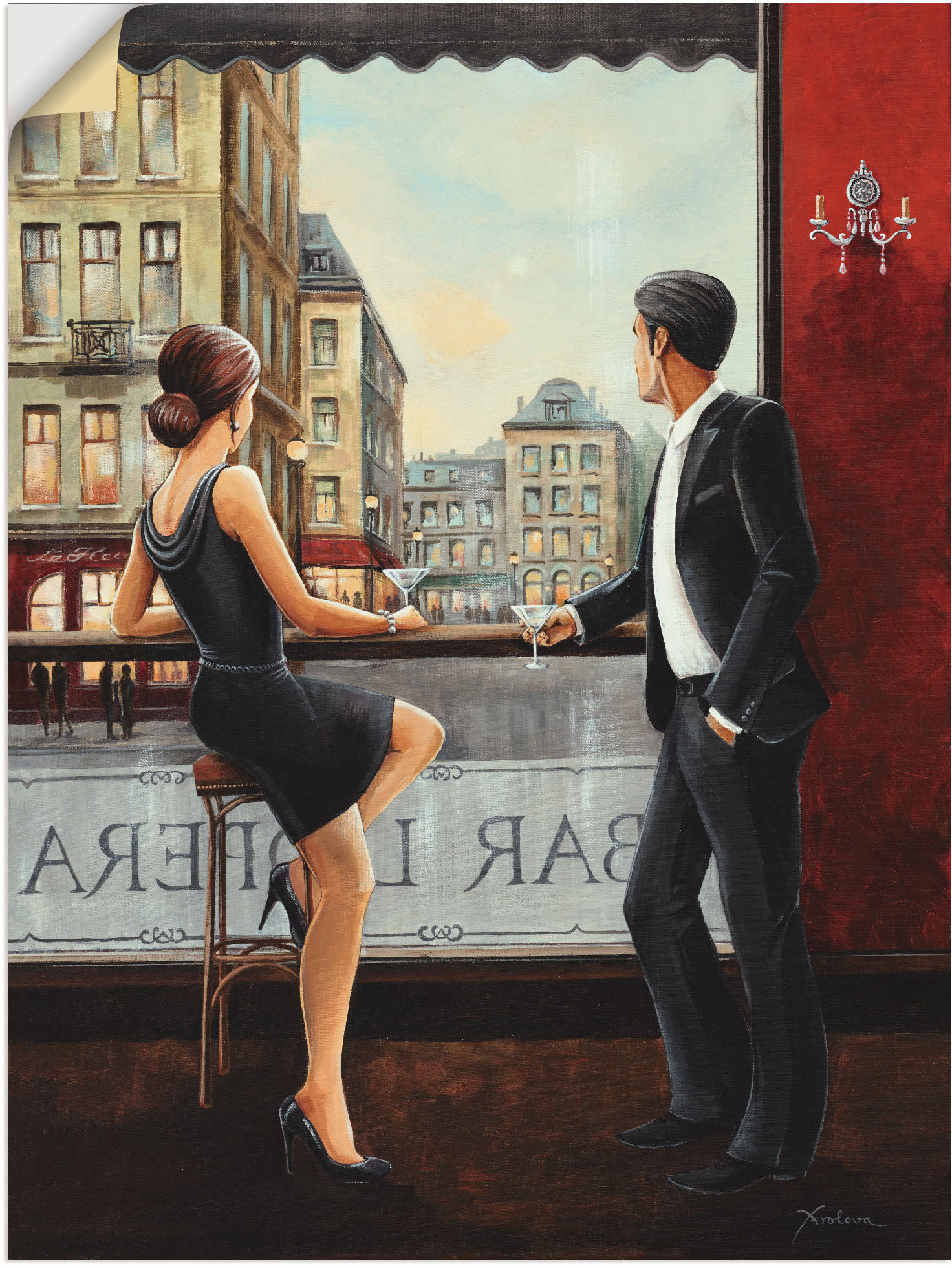 Artland Wandbild »Bar«, Bar & Lounges, (1 St.), als Alubild, Outdoorbild, Leinwandbild, Poster, Wandaufkleber Artland Wandbild »Bar«, Bar & Lounges, (1 St.), als Alubild, Outdoorbild, Leinwandbild, Poster, Wandaufkleber von Artland