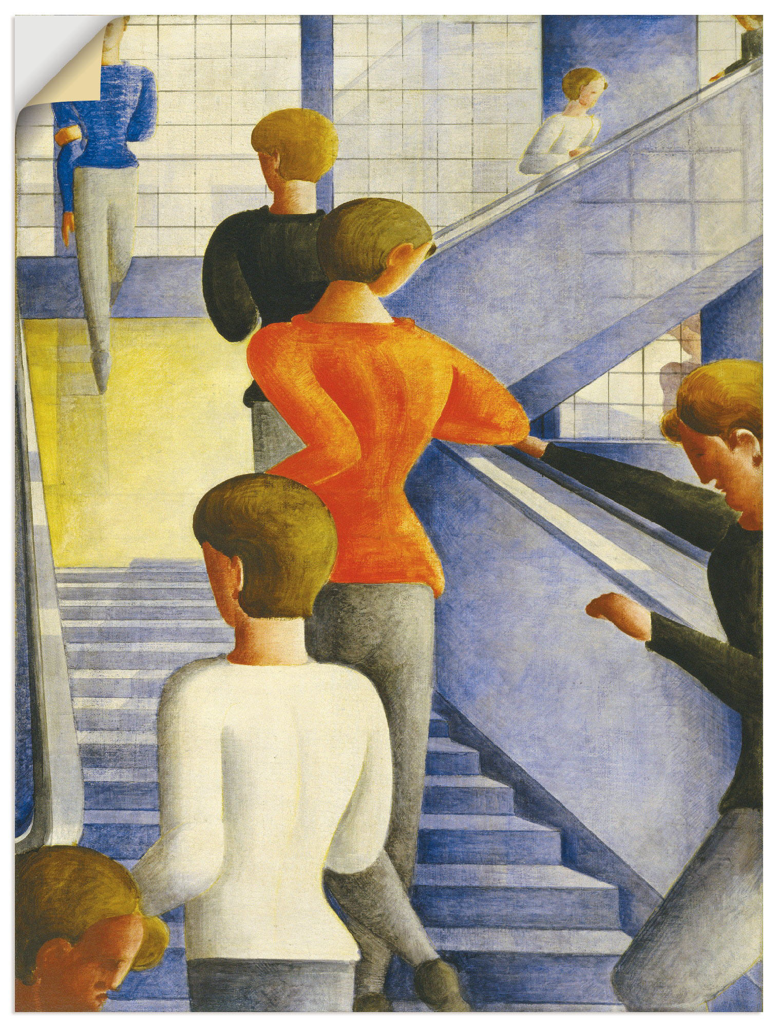 Artland Wandbild »Bauhaustreppe. 1932«, Gruppen & Familien, (1 St.), als Alubild, Outdoorbild, Leinwandbild, Poster, Wandaufkleber Artland Wandbild »Bauhaustreppe. 1932«, Gruppen & Familien, (1 St.), als Alubild, Outdoorbild, Leinwandbild, Poster, Wandaufkleber von Artland